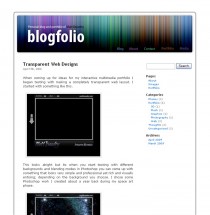Blogfolio WordPress Template