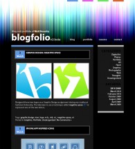 Blogfolio WordPress Template v2.0